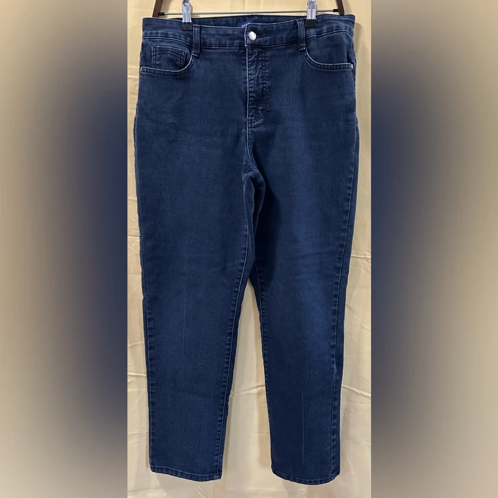 Bandolino Women's Dark Blue Skinny Jeans, Women’s, Size 14 - Picture 1 of 6